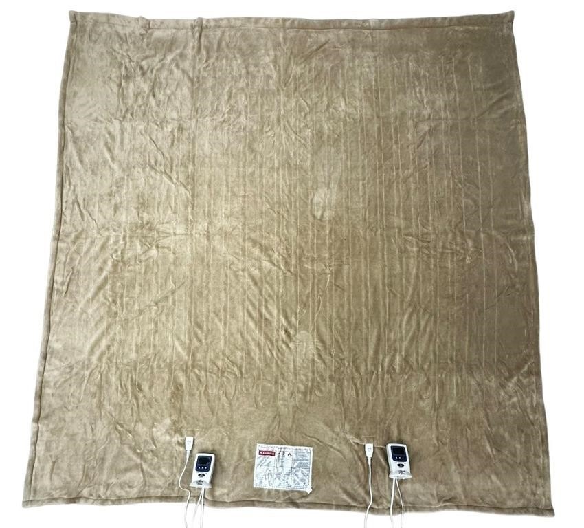 Touch of Class Beige Electric Blanket