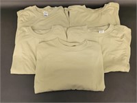 5 Campbellsville Apparel Company Beige T Shirts