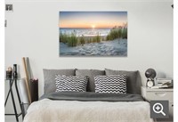 Beautiful Sunset Beach Canvas Wall Art