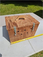 Wooden Pet Crate (Homemade)