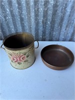 Decorative Can and Bowl