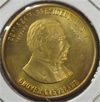 Grover Cleveland presidential token