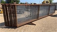 Lot of 10 Mesh Wire Panels