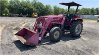 Mahindra 5525 Tractor w/252 Loader/Bucket/Fork