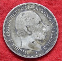 1877 German 2 Mark