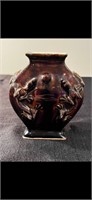 Small antique Ching dynasty vase with 4 dragons am