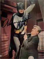 Batman Adam West signed photo