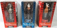 3 KISS COLLECTIBLE STATUETTES IOB