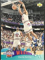 1993 UPPER DECK CHARLES BARKLEY WEST ALL-STAR CARD