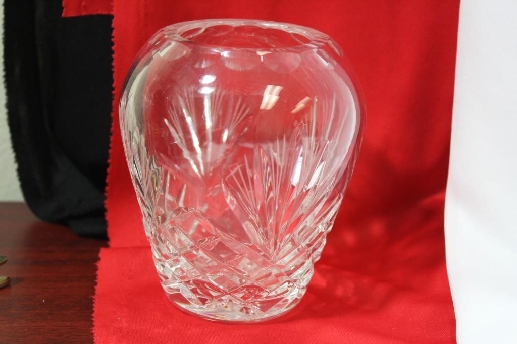 A Waterford Style Vase