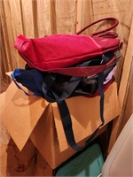 Box of Reusable Bags, Backpacks