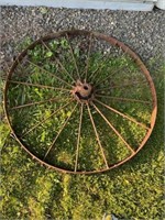 2 Iron wheels (47”)