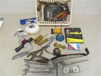 Lot of Assorted Tools - Wrenches, Screwdrivers