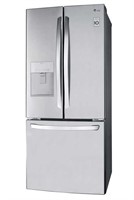 Lg 30 In. 21.8 Cu. Ft. French Door Refrigerator