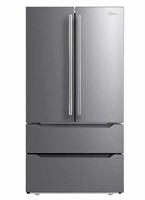 Midea 36 In. 22.5 Cu. Ft. French Door Refrigerator