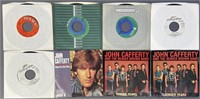 John Cafferty & Carl Colton Vinyl 45 Singles