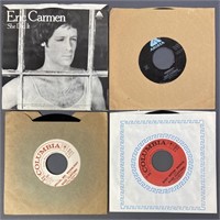 Eric Carmen & Buzz Clifford Vinyl 45 Singles
