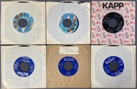 Hank Ballard and Brick Vinyl 45 Singles Set of 6
