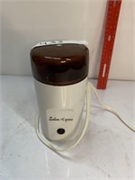 Electric Coffee Grinder and Thermos