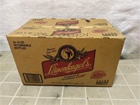 Vintage empty Leinenkugels beer advertising box