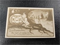 1911 Gibson Art Co. Hallowe'en Night In An