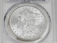 Graded 1888 O MS62 Morgan Silver Dollar Coin