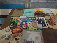 VINTAGE MANUALS & ASSTD. MAGAZINES