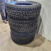 4 - 265/70R17 Winter Tires 80% Tread