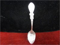 Antique Sterling Silver Advertising Spoon.