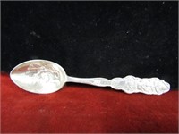 Antique Sterling Silver Advertising Spoon.