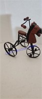 Toy Tricycle With Wooden Horse Head