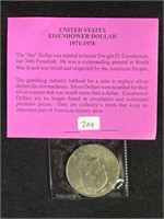 1 Old Eisenhower Dollar