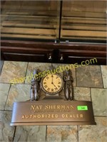 Nat Sherman clock
