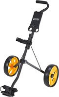 $68  KVV 2-Wheel Junior Golf Cart for 3-10Y Yellow