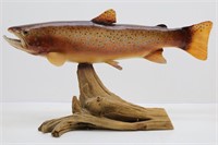 German Brown Trout Taxidermy Mount