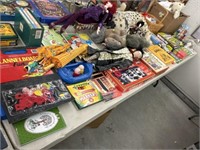 Plush Toys, Puzzles, Board Games