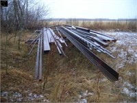 Large qty of dimensional steel