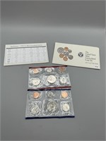 1992 US Mint 10-coin set (Philadelphia & Denver)