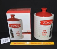 Coca-Cola King Size Snack Jar (Factory