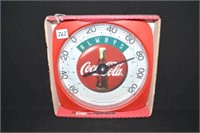 12 in Coca-Cola Plastic Thermometer