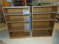 (2) Small Book Shelves