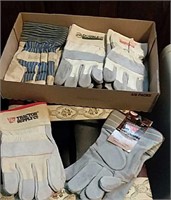 Men's Work Gloves, new, heavy duty, 6 pair