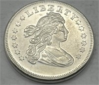 (KK) Silver Round Liberty Bust 1oz Coin