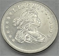 (KK) Silver Round Liberty Bust 1oz Coin