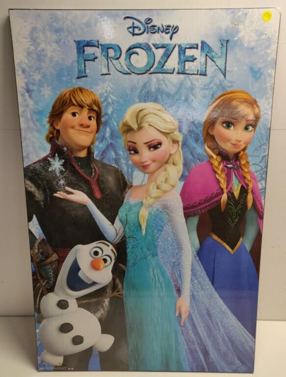 Disney Frozen Movie Photo Plaque