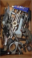Group of wrenches with other various tools