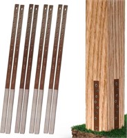 FM4410  Easy Fence Post Repair Pack of 8 4 Wood