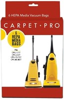 C8726 Carpet Pro 6pk HEPA Bags