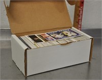 Box of NHL hockey cards