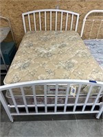 Full Size Metal Bed Footboard Headboard +